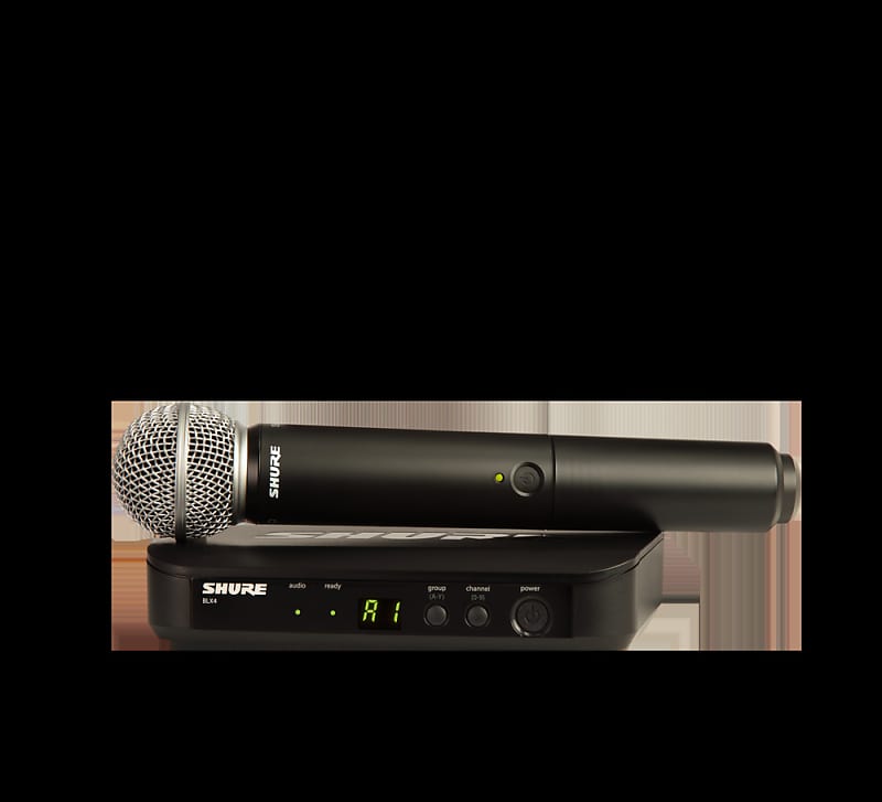 Shure BLX24UK SM58 Analog Wireless Microphone Kit Reverb UK