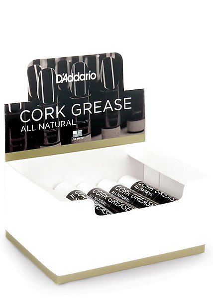 D'Addario All Natural Cork Grease - Box of 12 Tubes image 1