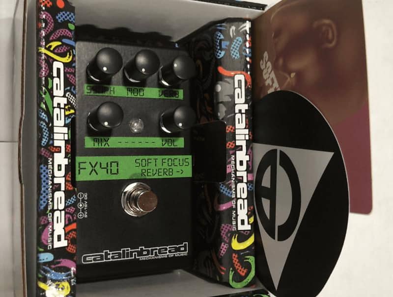 Catalinbread Soft Focus Shoegaze Reverb Pedal with Chorus