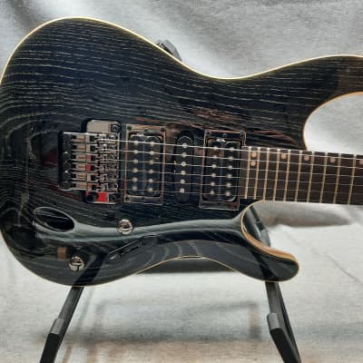 Ibanez S570AH-SWK - Silver Wave Black image 2