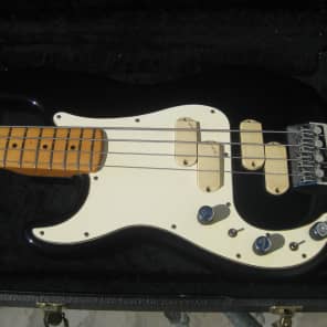 Lefty Fender Precision Elite II 1983 left handed vintage bass image 2