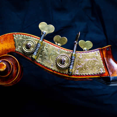Hofner 3/4 size double bass 1940’s - Flamed maple image 10