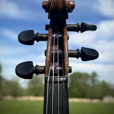 Old Violin Firebranded “David Hopf” 4/4 image 15