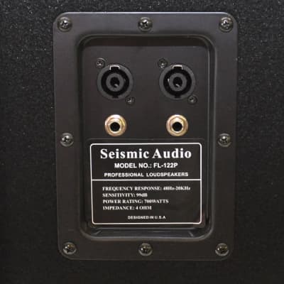 Dual Premium 12" PA/DJ Speaker Cabinet with Titanium Horns - NEW image 5