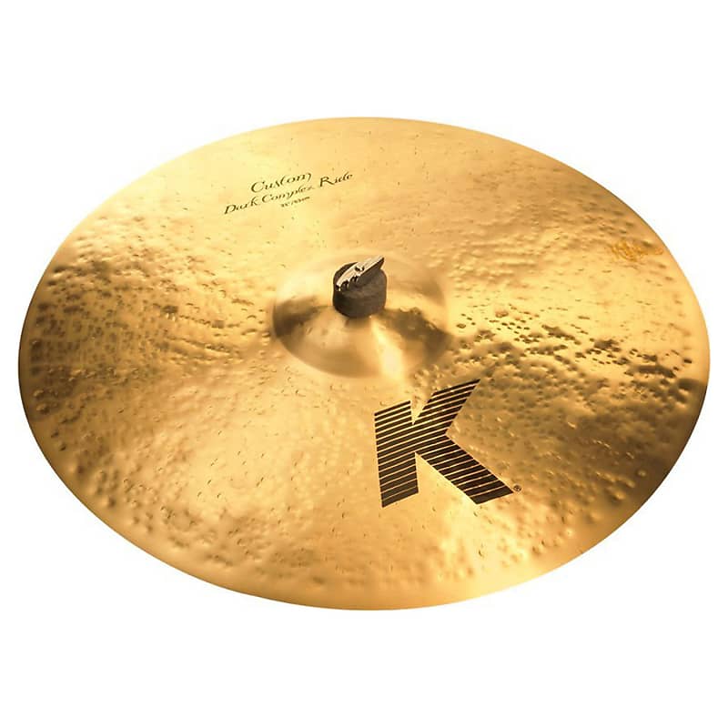 Zildjian 21" K Custom Dark Complex Ride Cymbal image 1