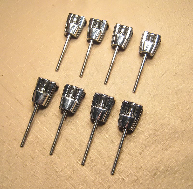 Tama Superstar Bass Drum Claws and Rods Set of 8 Lot 7309 Reverb