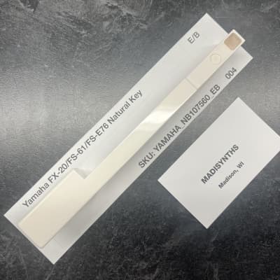 ORIGINAL Yamaha/Korg Replacement E/B Key (NB107560) for Yamaha DX7/DX5/DX9, SY77/SY85/SY99, Korg M1, Wavestation, Z1, etc