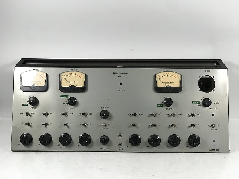 Vintage Disan Engineering Corp Model 102 Tube Mixing Console Reverb