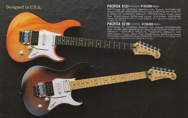 Yamaha Pacifica 912J