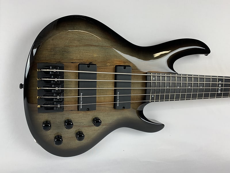 E-II BTL-5 Black Natural Burst ESP 美品 ESP E-II BTL-5 Bass Guitar - Black Natural Burst | Sweetwater