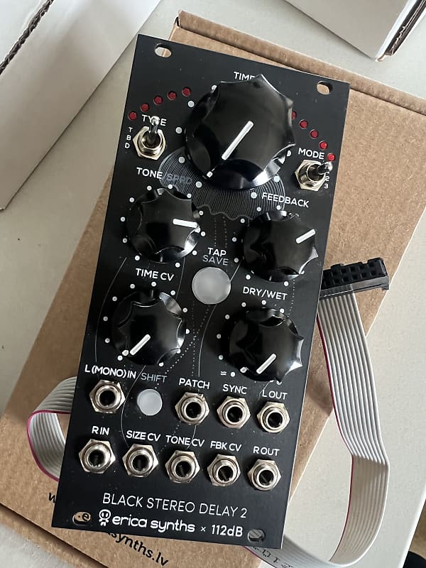 Erica Synths Black stereo delay 2