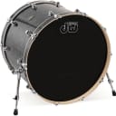 DW Performance Series Bass Drum - 18 x 24 inch - Black Diamond FinishPly