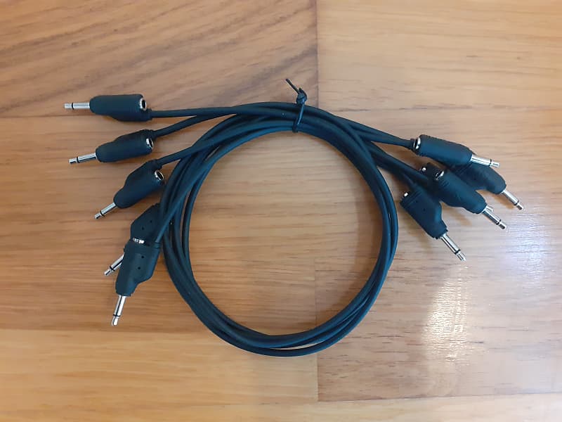 After Later Audio 5 Eurorack Stackable Patch Cables 450mm Reverb