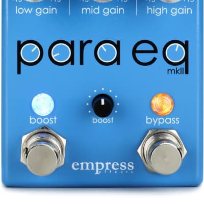 Empress Effects ParaEq MKII Dlx Equalizer Guitar Pedal w Empress Effects ParaEq MKII Dlx Equalizer Guitar Pedal w