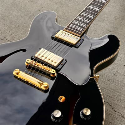 Gibson ES-345 Ebony w/Case image 2