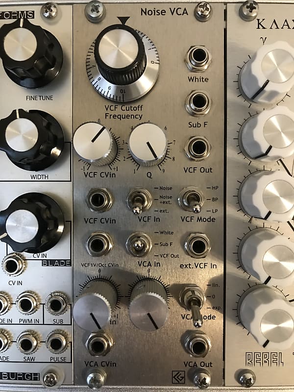 CG Products Noise VCA (eurorack Noise+Multimode Filter+VCA) image 1