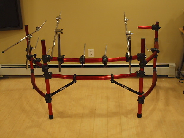 Roland MDS 10 Rack V Drum Rack with Mounts RED Color
