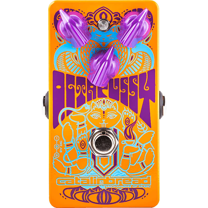 Catalinbread Octapussy Octave Fuzz Guitar Effects Pedal w/ Attenuation Gain Body image 1
