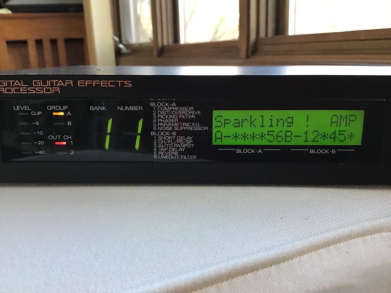 Roland GP-16 Digital Guitar Effects Processor | Reverb