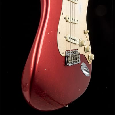 Fender Custom Shop 2019 LTD Big Head Stratocaster - Aged Candy Apple Red image 6