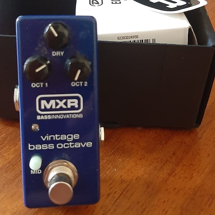 MXR M280 Vintage Bass Octave 2019 - Present - Blue image 1