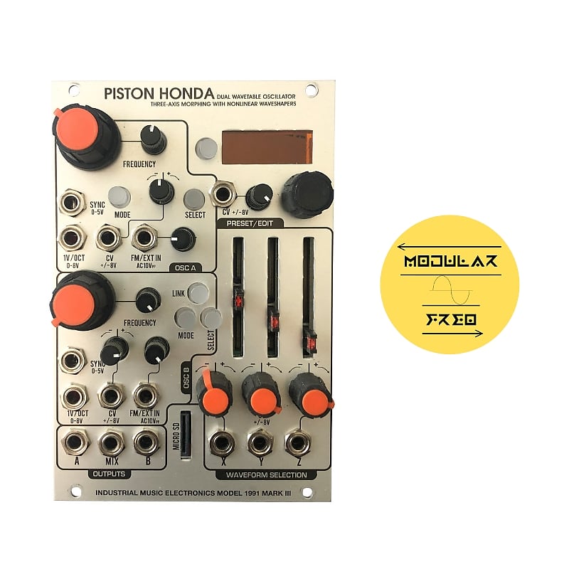 Industrial Music Electronics Piston Honda MK III Reverb