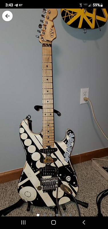 Evh on sale circles guitar