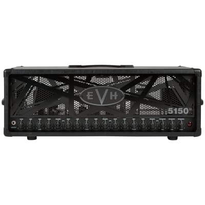EVH 5150 III 100S Custom Stealth Guitar Amp Head, Black image 1