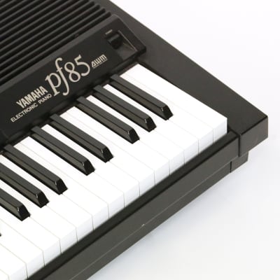 Yamaha PF85 Digital Piano Black Keyboard with Sheet Music