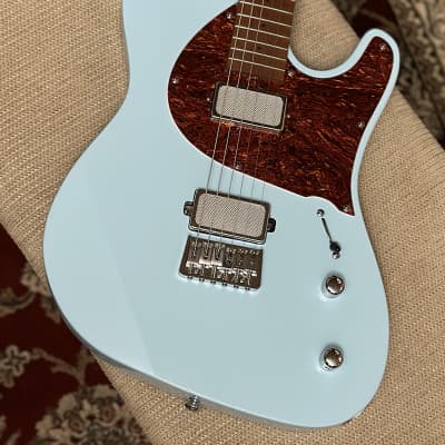 Balaguer Thicket Standard Gloss Pastel Blue Electric Guitar - with Balaguer Gig Bag for sale