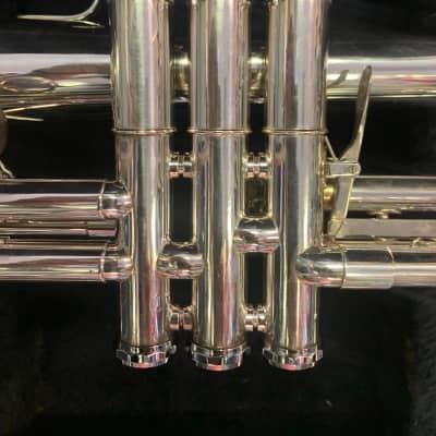 Getzen Silver Capri Flugelhorn Cleaned and Serviced Excellent Condition image 3