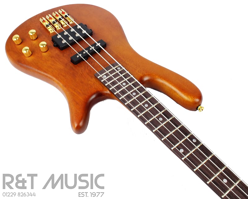 SX SWB1 Active Bass Guitar in Natural | Reverb