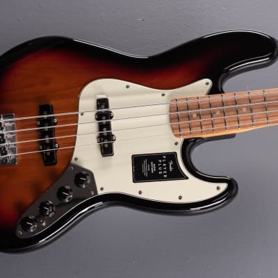 Fender Player Plus Jazz Bass – 3 Color Sunburst w/Pau Ferro image 1