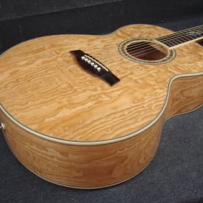 Ibanez Exotic Wood Series EW20ASNT1201 Quilted Ash Acoustic Guitar image 4