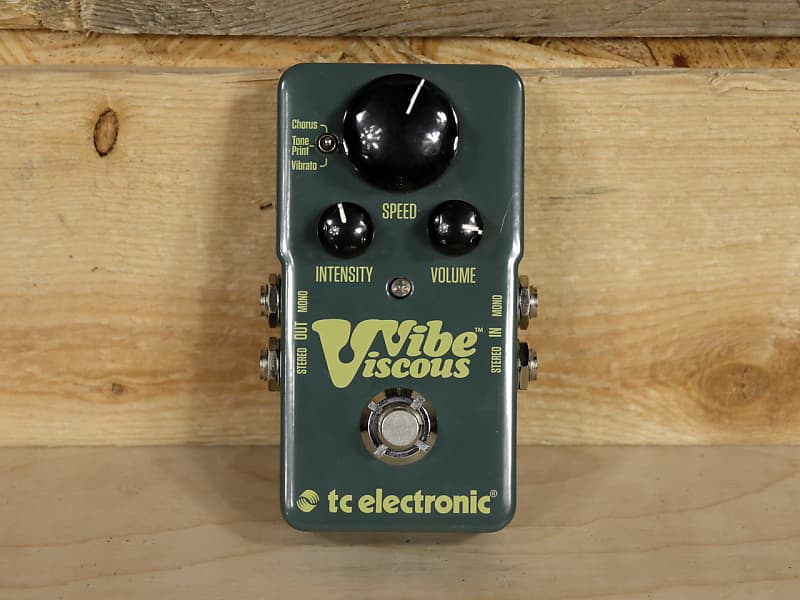 TC Electronic Viscous Vibe Uni-Vibe Effects Pedal 