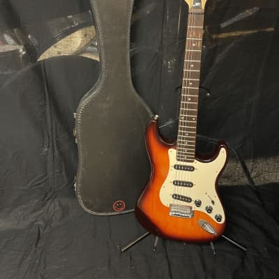 Karera Stratocaster Sunburst Electric Guitar image 8