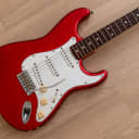 1998 Fender Stratocaster '62 Vintage Reissue ST62-58US Candy Apple Red w/ USA Pickups, Japan CIJ