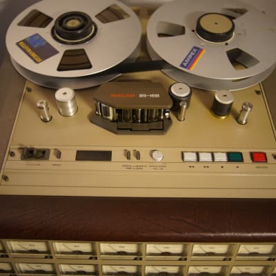 1980 TASCAM 85-16B 1 16-Track Reel to Reel Tape Recorder Grey