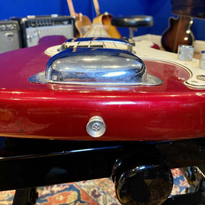 Fender Precision Bass 1966 Candy Apple Red image 16