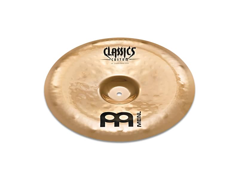 Meinl Cymbals CC16EMCH-B Classics Custom Extreme Metal 16-Inch Brilliant  Finish China Cymbal (VIDEO)