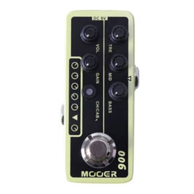 Mooer Micro PreAmp Series 006 US Classic Deluxe based on Fender® blues deluxe