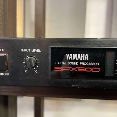 Yamaha SPX50D - low battery, but does work image 1