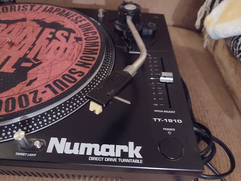 ① Numark TT-1910 ダイレクトドライブターンテーブ ル NUMARK TT-1910 DIRECT DRIVE TURNTABLE Tested & Works