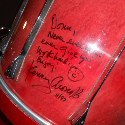Kenny Aronoff's Mellencamp Tama Artstar II Complete Drum Set, Signed and Authenticated image 7