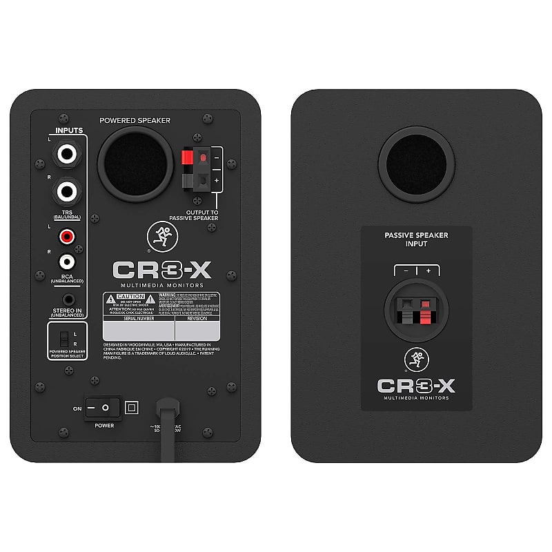 Mackie CR3-X 3" Active Studio Monitors (Pair) image 3