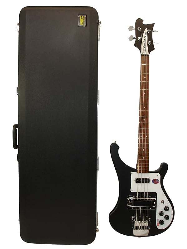 Rickenbacker 4003S Electric Bass Guitar - Matte Black image 1