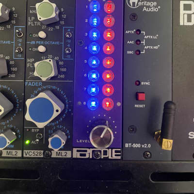 Purple Audio Moiyn 8x2 500 Series Summing Amp Module 2010s - Purple image 2