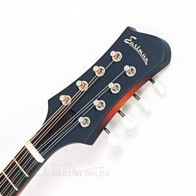 Eastman MD305E-SB All Solid Acoustic Electric A Style Mandolin #02098 @ LA Guitar Sales image 7