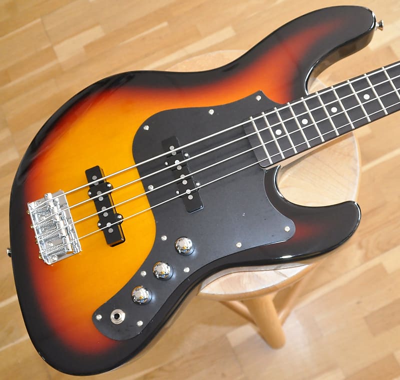 FGN Boundary Mighty Jazz 3-Tone Sunburst / Made In Japan / Jazz Bass Type /  BMJ-R 3TS