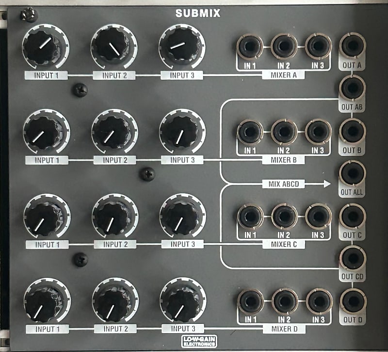 Low-Gain Electronics Submix